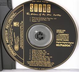 Sting "The Dream of the Blue Turtles" Original Master Recording CD