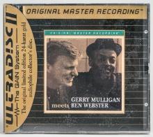 "Gerry Mulligan Meets Ben Webster" Original Master Recording CD