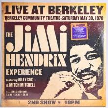 The Jimi Hendrix Experience "Live at Berkeley…1970" 2 x LP Vinyl
