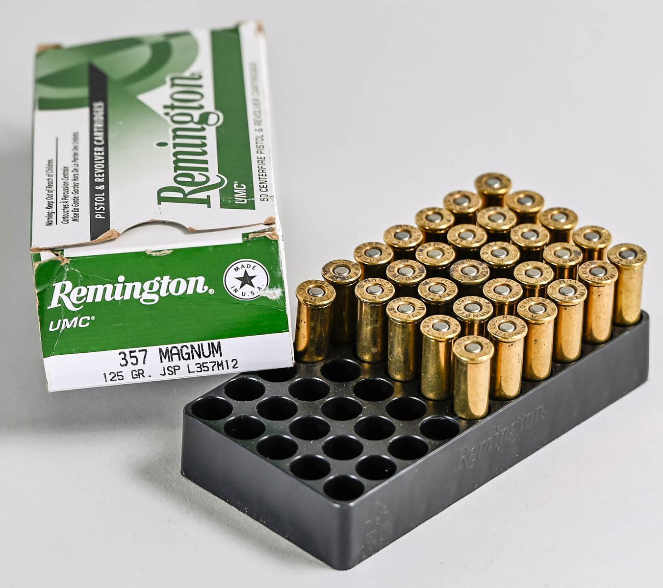 .357 Magnum Ammo  w/ 2 Speed Loaders- 43 Rds.