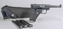 Ruger Mark II .22 LR Pistol w/ Holster & Clips
