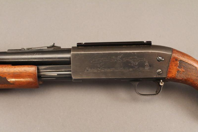 ITHACA MODEL 37 PUMP ACTION 12GA. SHOTGUN