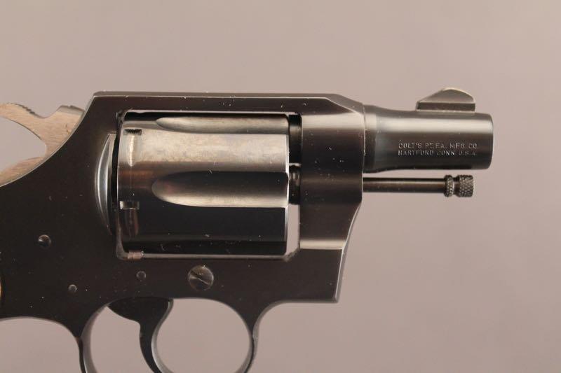 handgun COLT DETECTIVE SPL .38CAL REVOLVER,