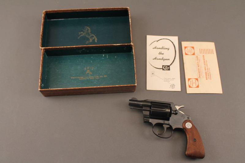handgun COLT DETECTIVE SPL .38CAL REVOLVER,