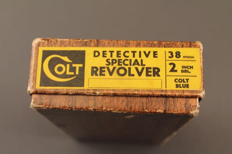 handgun COLT DETECTIVE SPL .38CAL REVOLVER,