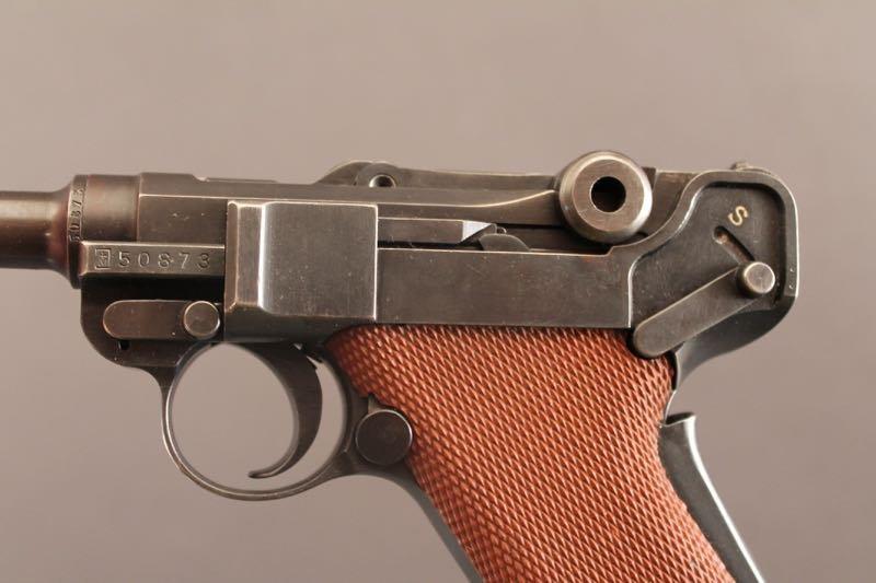 handgun SWISS MODEL 1906, 30 LUGER CAL SEMI-AUTO PISTOL