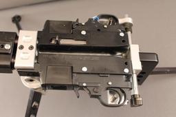 (2) RUGER MODEL 10/22 22CAL SEMI-AUTO RIFLES MOUNTED IN A GATTLING GUN CONFIGURATION