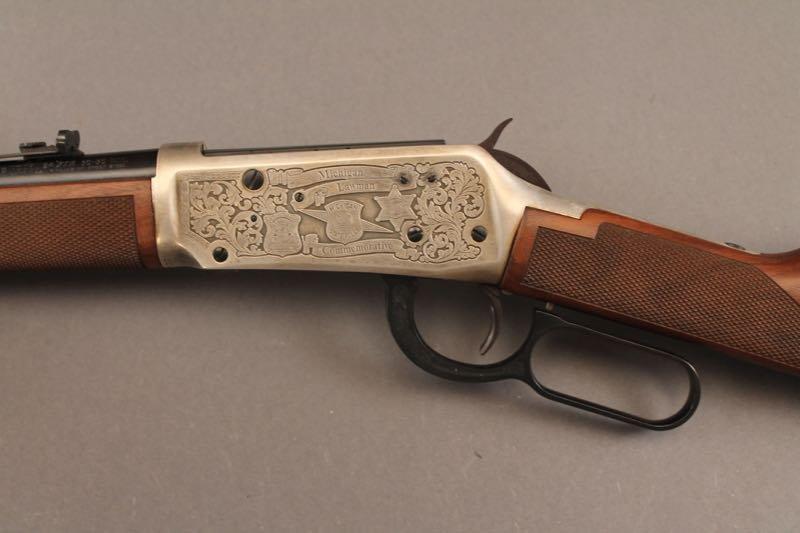 WINCHESTER, MODEL 94 XTR MICHIGAN LAWMAN 30-30 CAL LEVER ACTION RIFLE