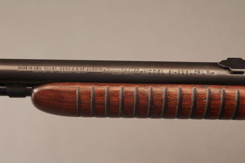WINCHESTER MODEL 61 PUMP ACTION .22CAL RIFLE