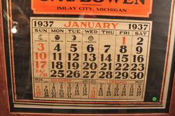 PHILLIP GOODWIN "A REEL ADVENTURE-ROUND ONE" CALENDAR