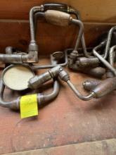 brace hand wood drills