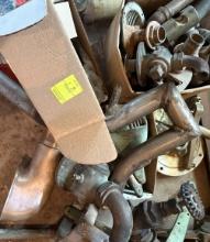 brass and copper assortment