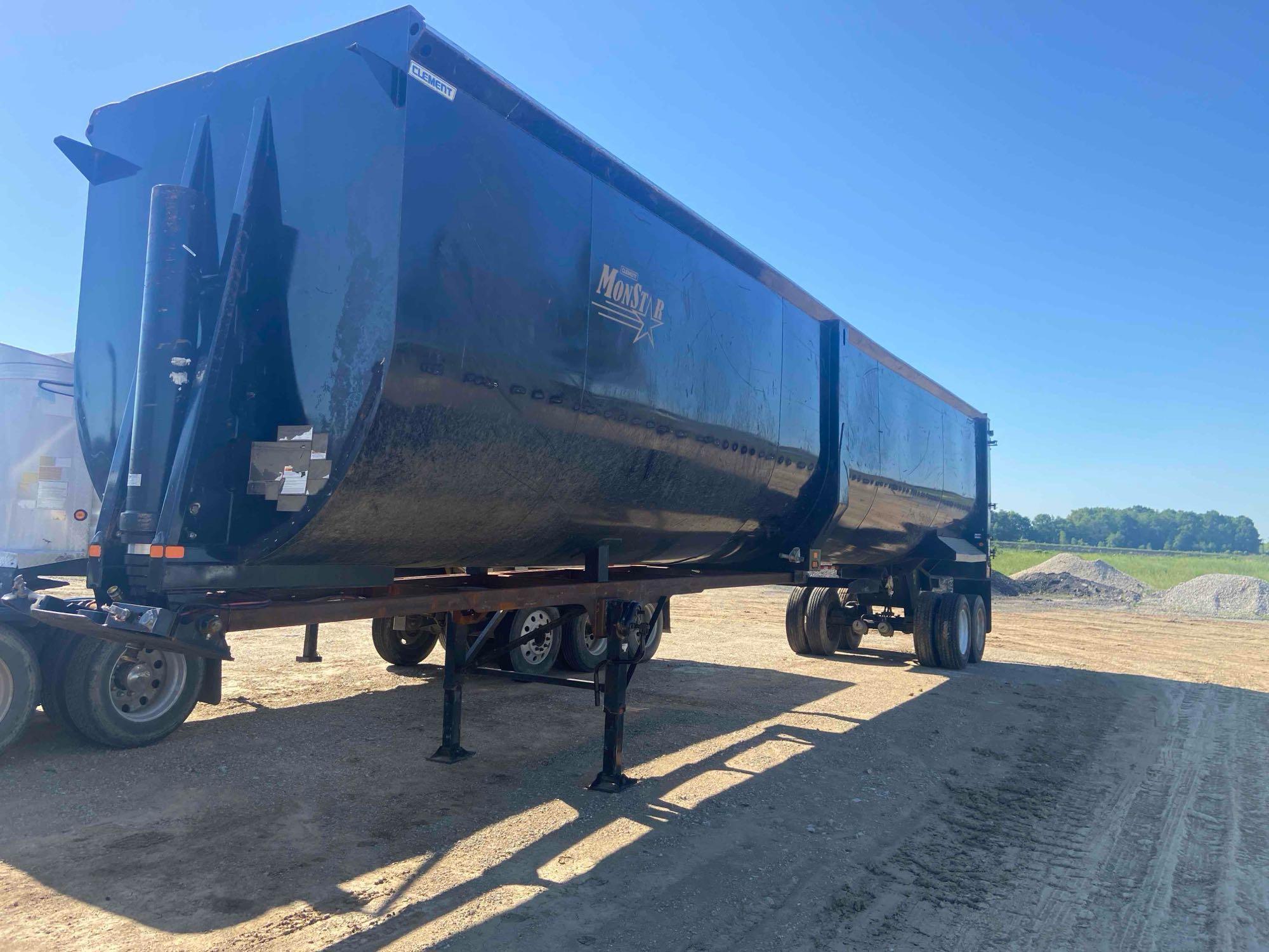 2019 Clement MonStar 99 Scrap/Demo End Dump Trailer