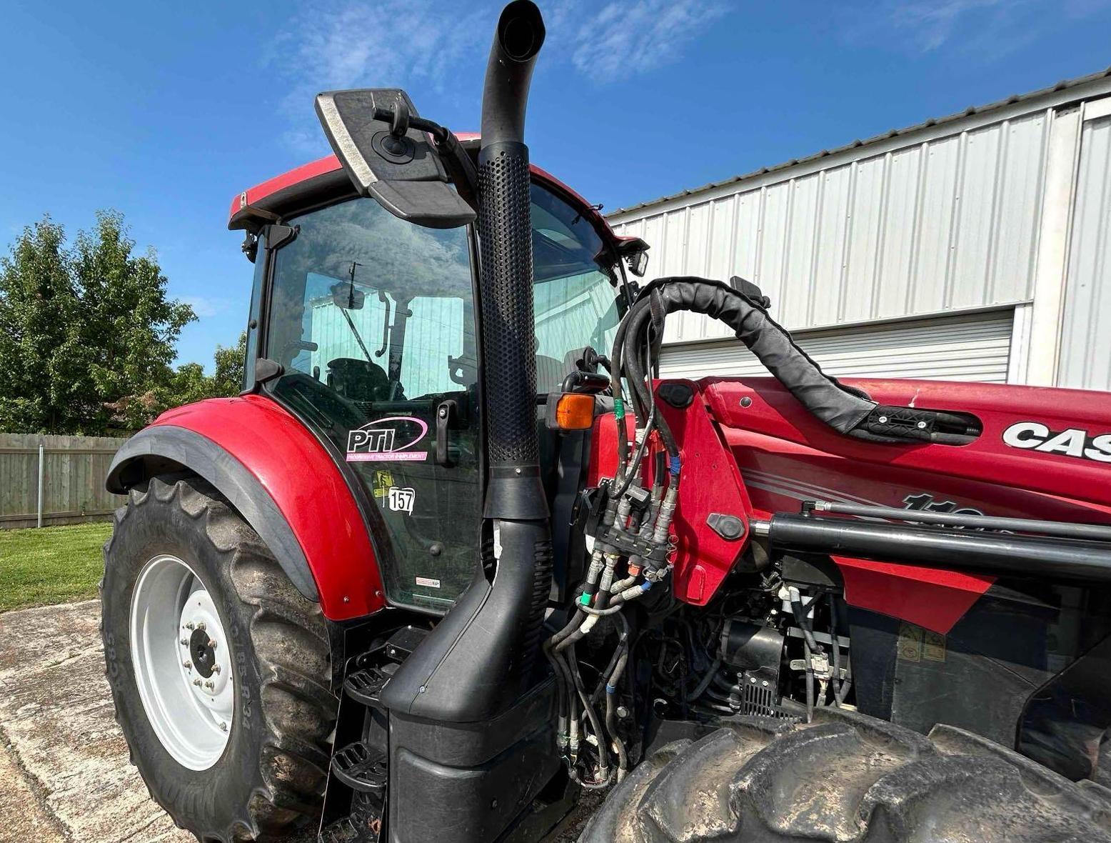 2021 CASE 110U Farmall MFWD Tractor with L103 Loader