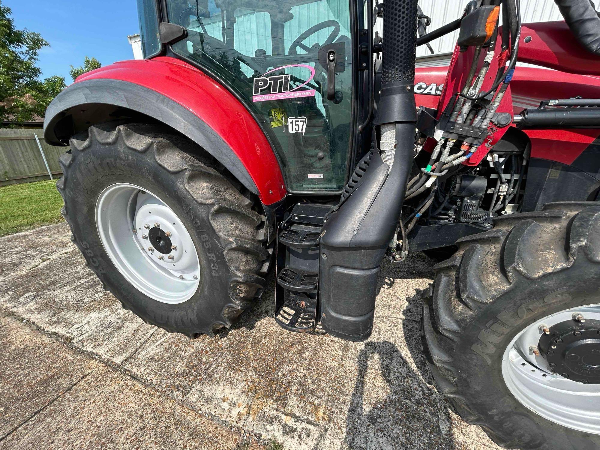 2021 CASE 110U Farmall MFWD Tractor with L103 Loader