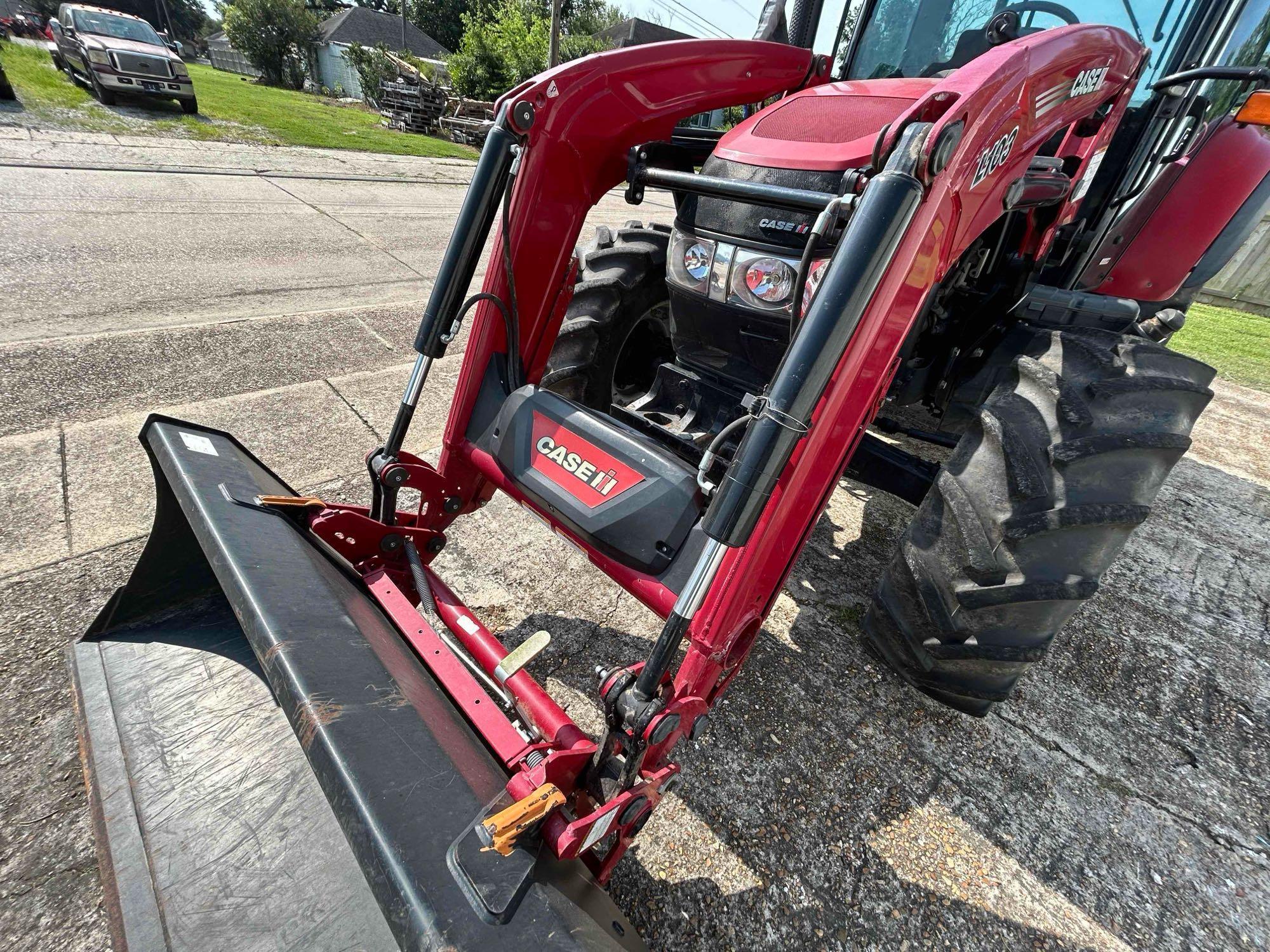 2021 CASE 110U Farmall MFWD Tractor with L103 Loader