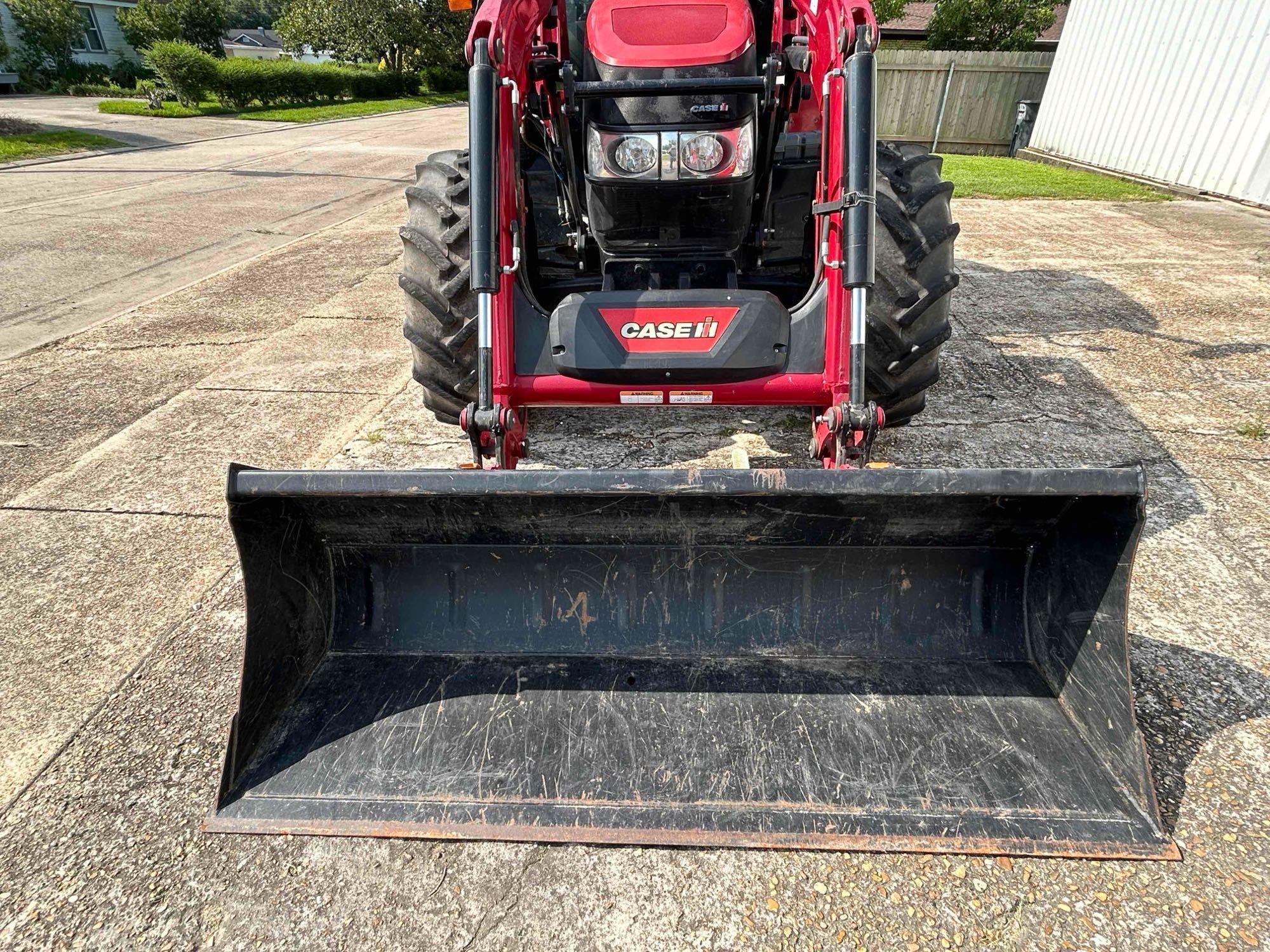 2021 CASE 110U Farmall MFWD Tractor with L103 Loader