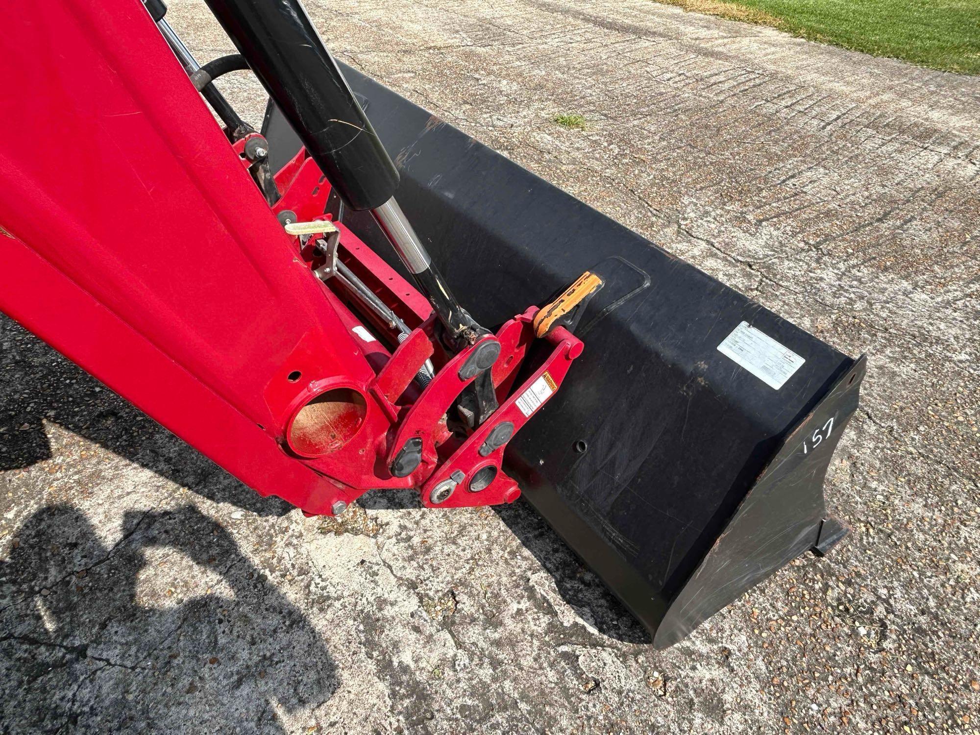 2021 CASE 110U Farmall MFWD Tractor with L103 Loader