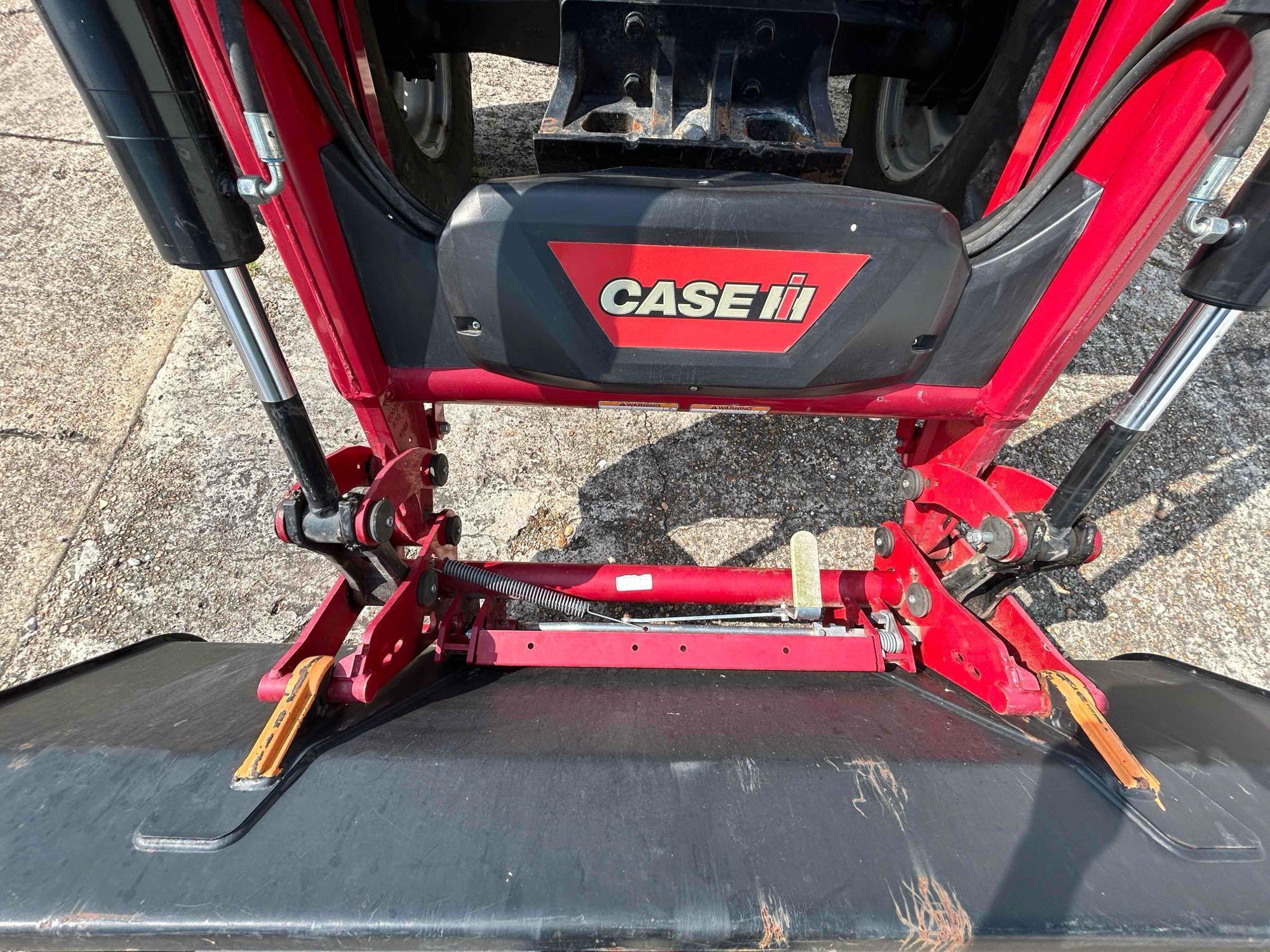 2021 CASE 110U Farmall MFWD Tractor with L103 Loader