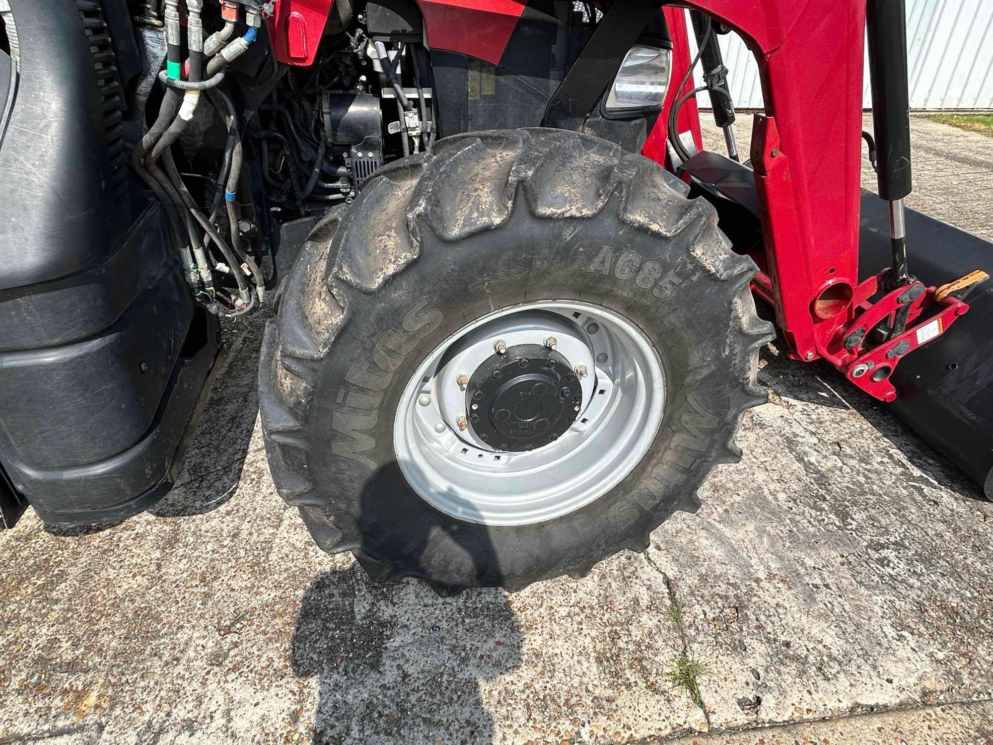 2021 CASE 110U Farmall MFWD Tractor with L103 Loader
