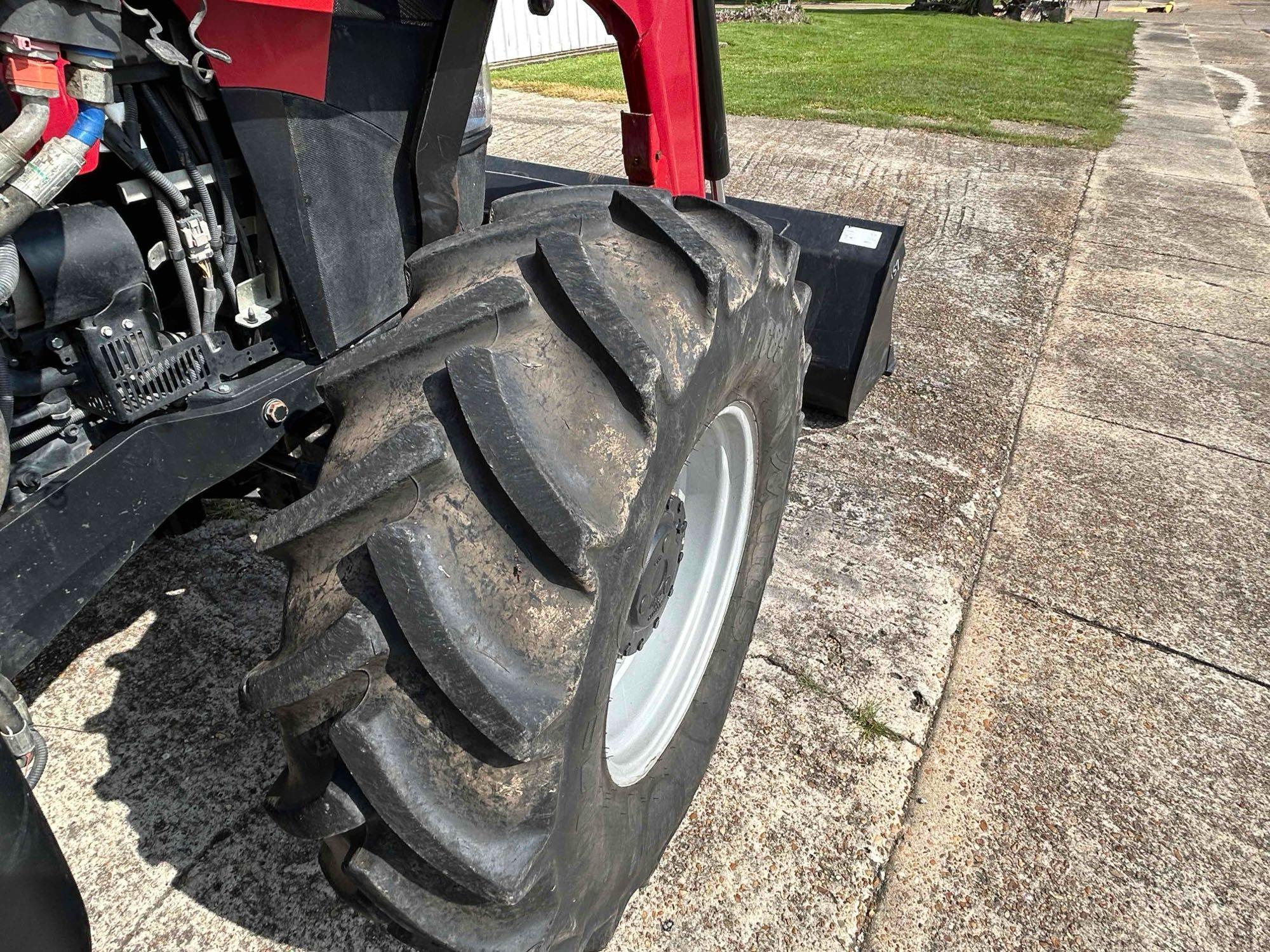 2021 CASE 110U Farmall MFWD Tractor with L103 Loader