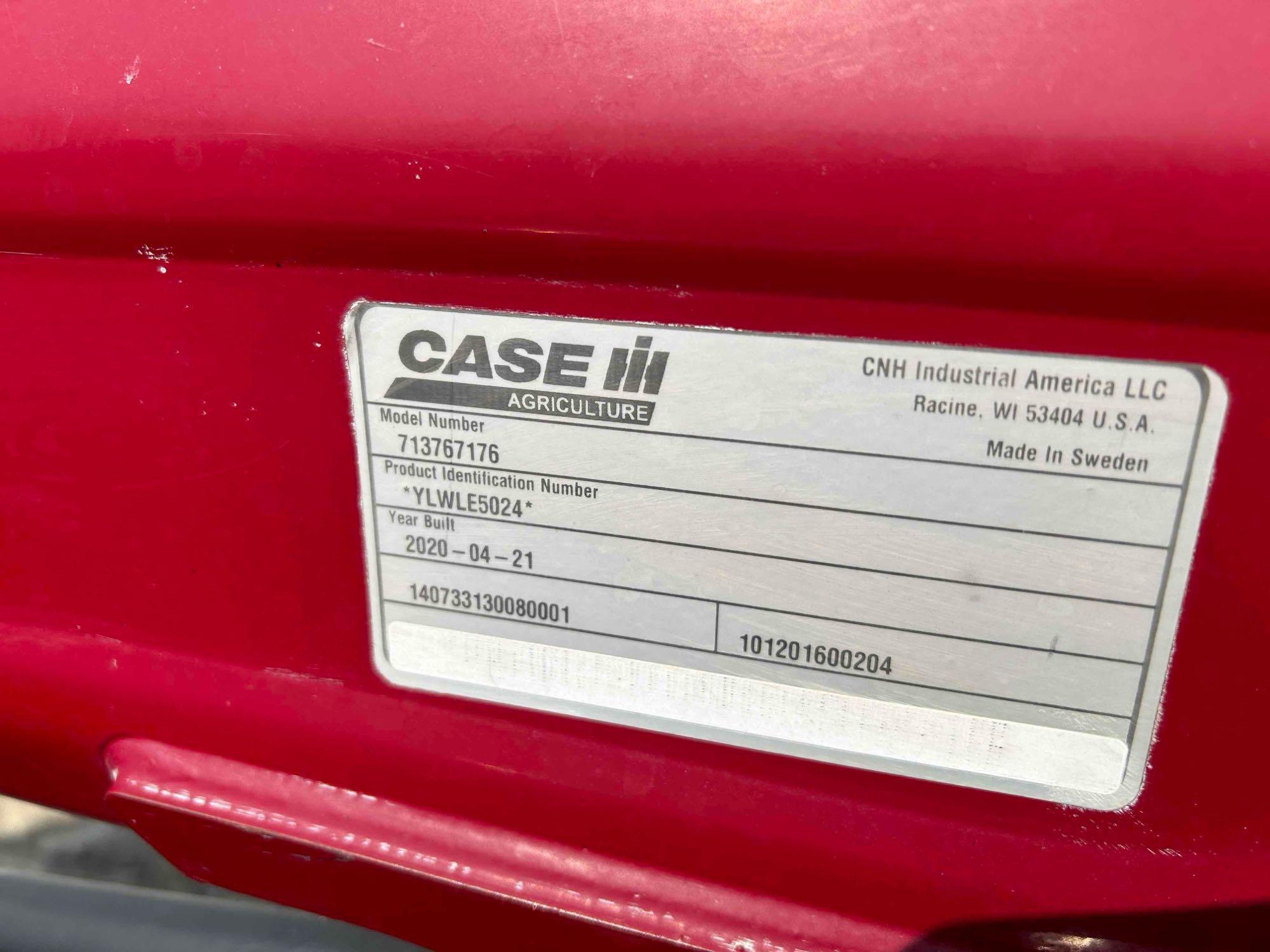 2021 CASE 110U Farmall MFWD Tractor with L103 Loader