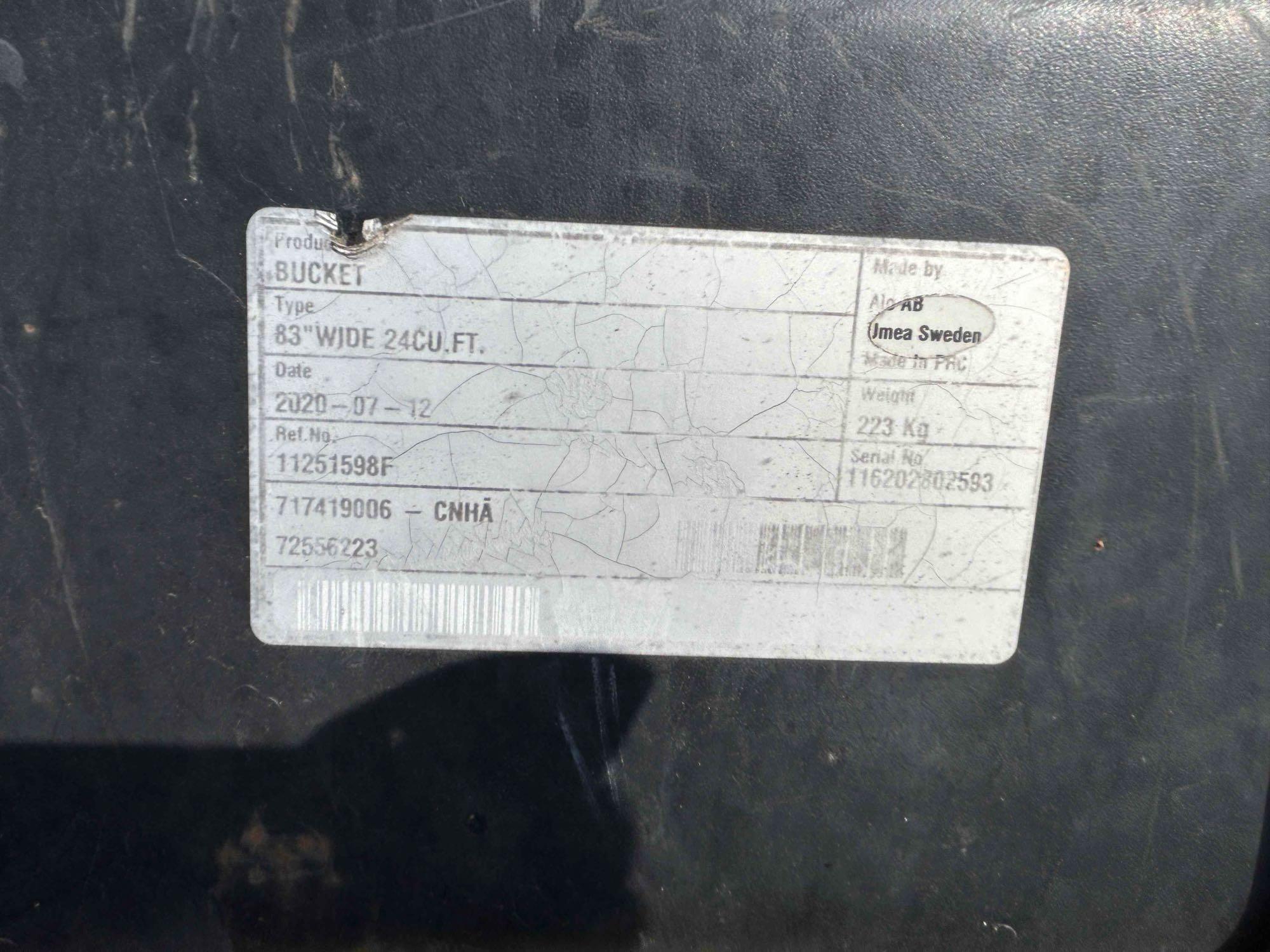 2021 CASE 110U Farmall MFWD Tractor with L103 Loader