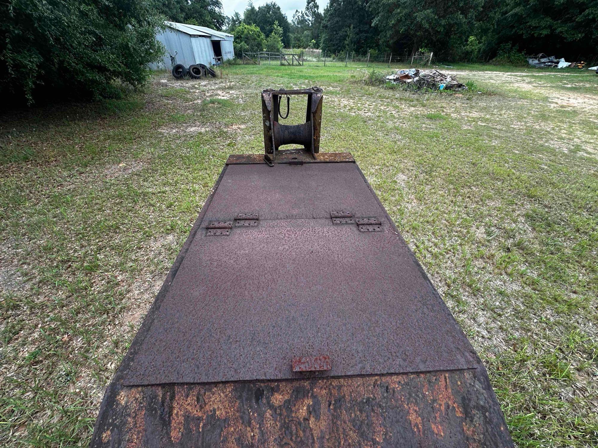 1974 Birmingham 415FLZ Single Axle Flatbed Trailer