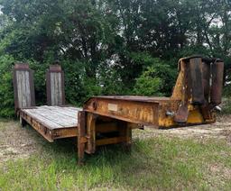 1974 Birmingham 415FLZ Single Axle Flatbed Trailer