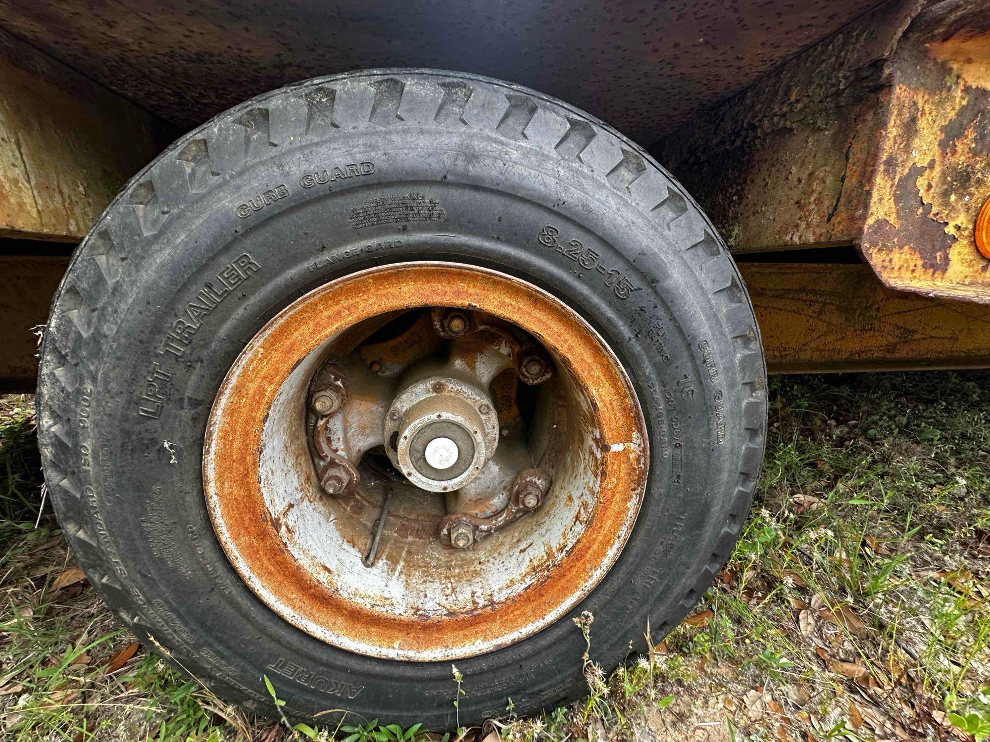 1974 Birmingham 415FLZ Single Axle Flatbed Trailer