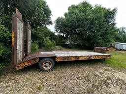 1974 Birmingham 415FLZ Single Axle Flatbed Trailer