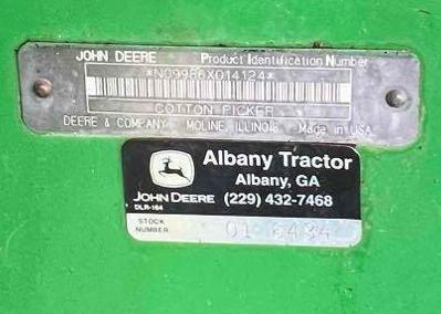 2004 John Deere 9986 Cotton Picker