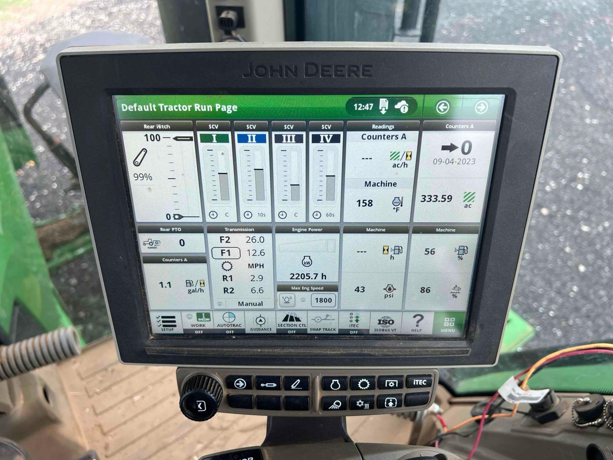 2021 John Deere 8R280 MFWD Tractor