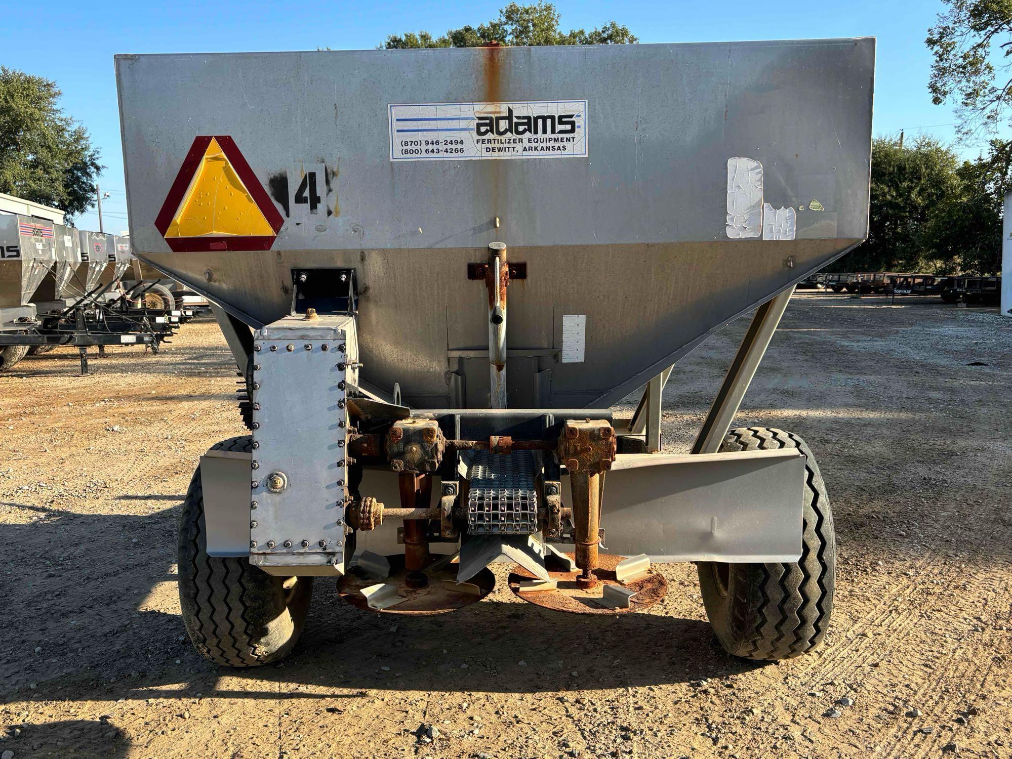 Adams 6-ton Fertilizer Buggy