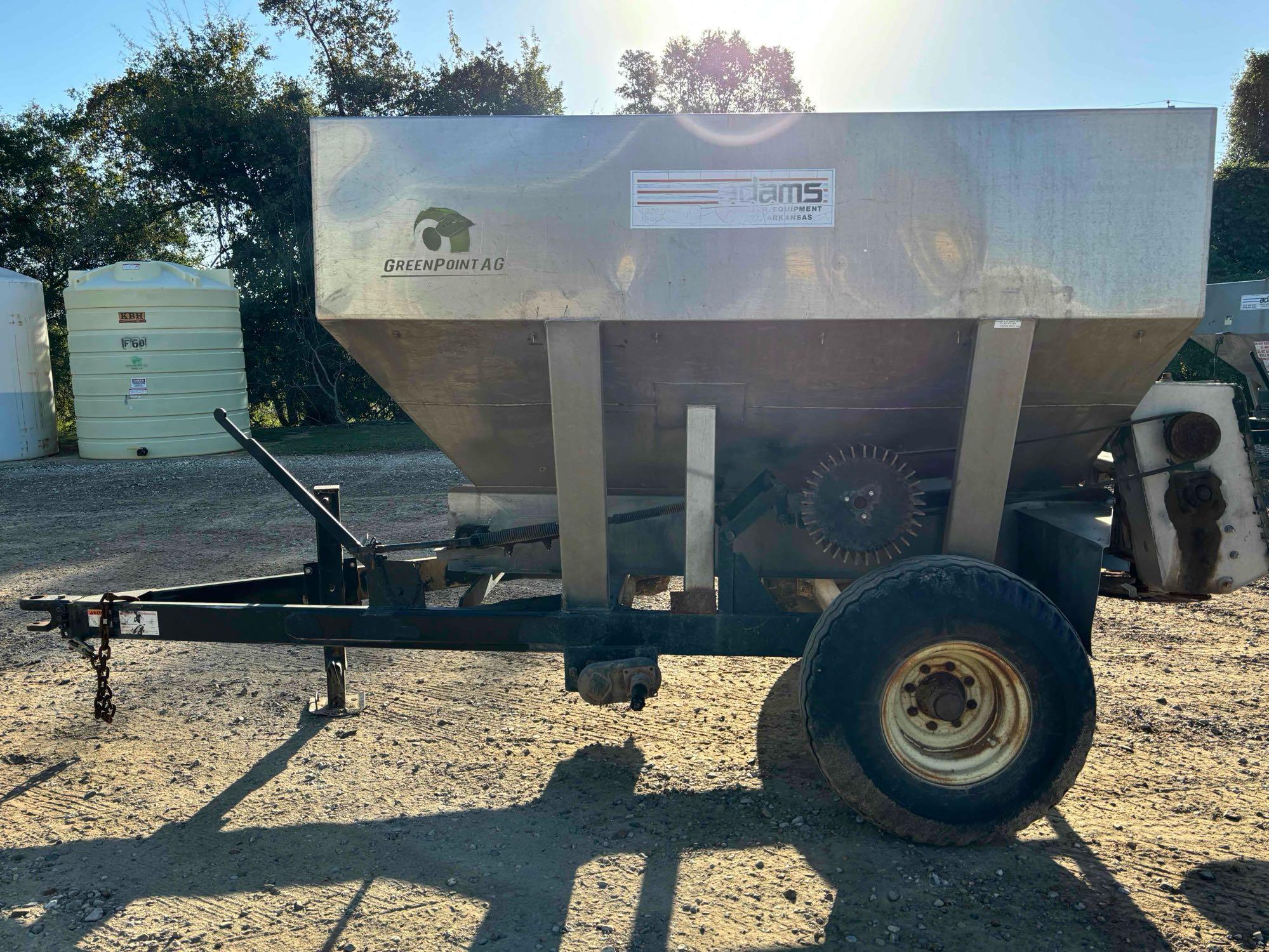 Adams 6-ton Fertilizer Buggy