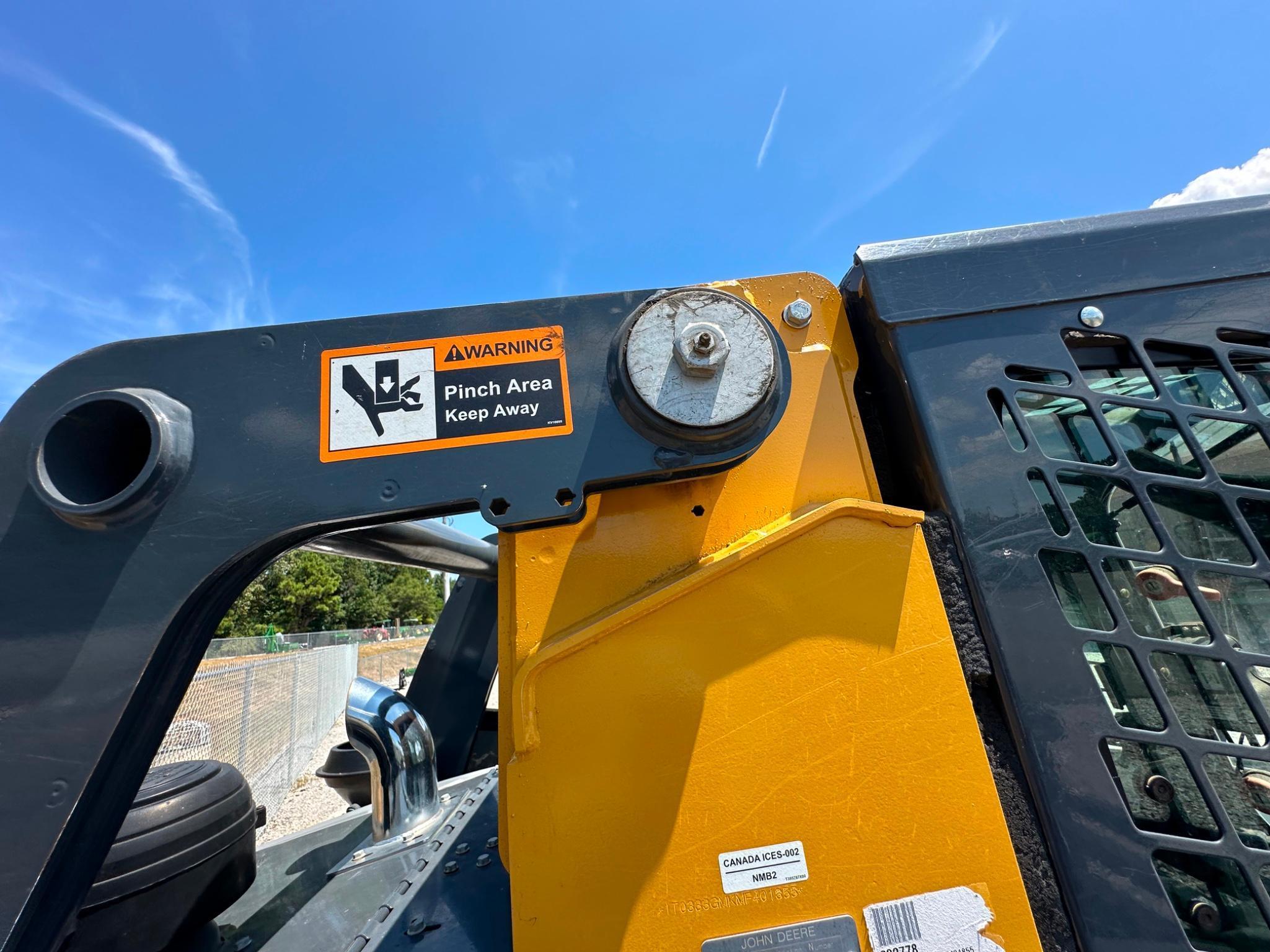 2021 John Deere 333G Compact Track Loader