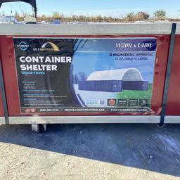 2024 Gold Mountain 20ft x 40ft Dome Container Shelter (New/Unused)