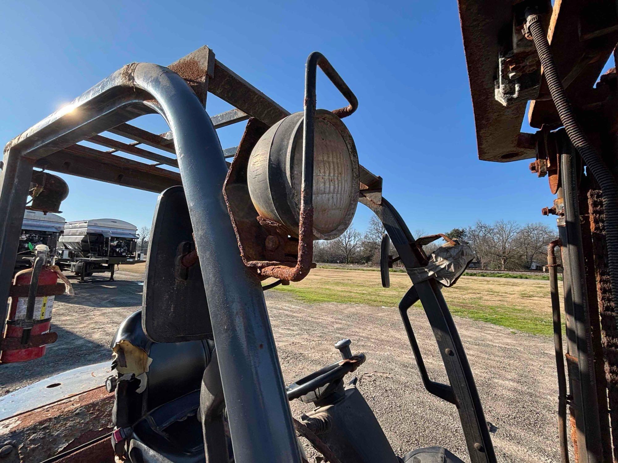 Toyota Three Stage Forklift with side shift