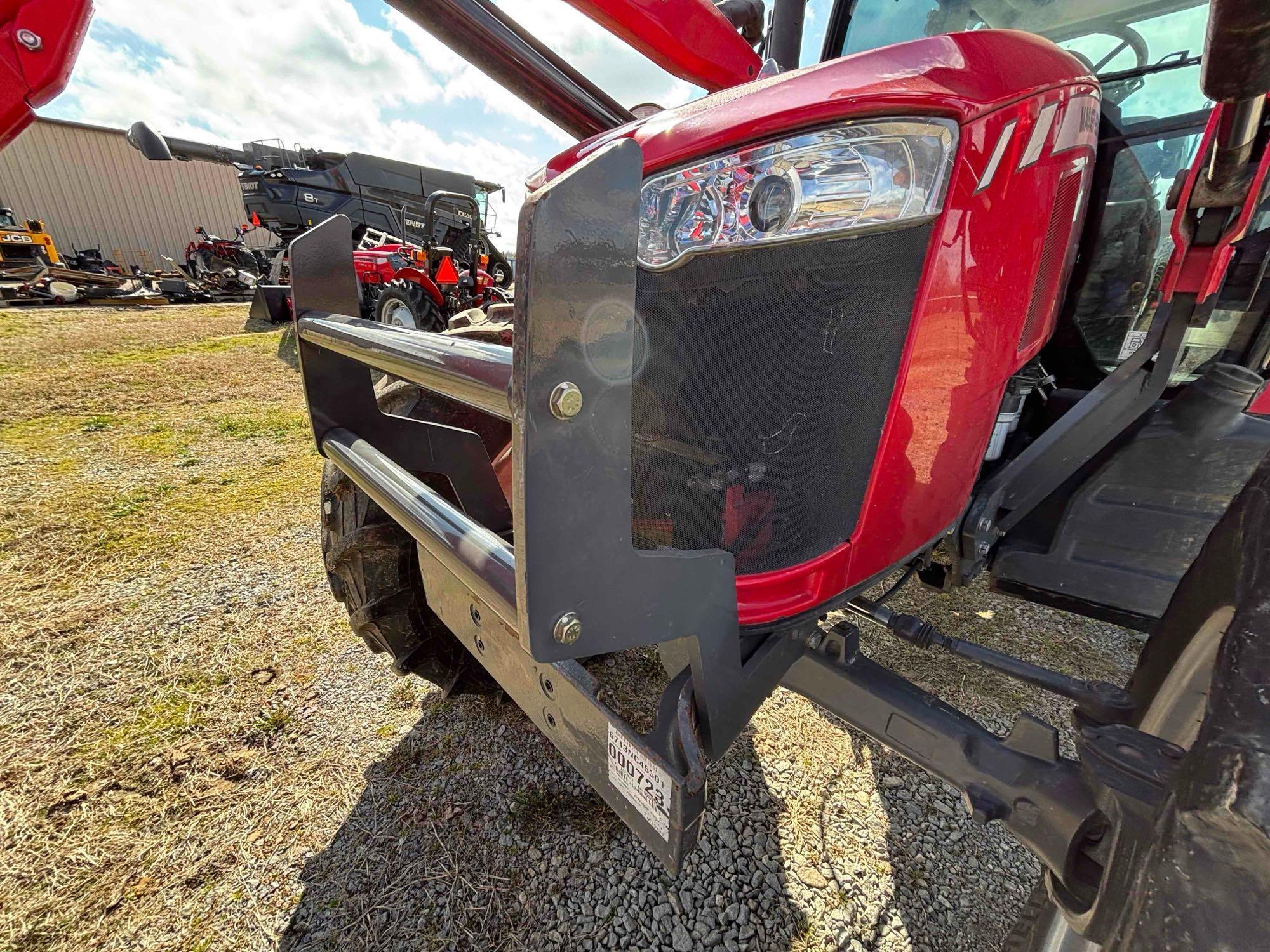 2021 Massey Ferguson 6713 Tractor w/ FL3723 Loader  125HP, Only 1,193 Hours