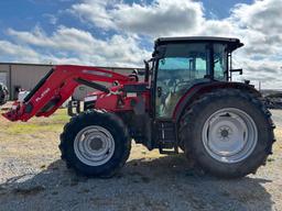 2021 Massey Ferguson 6713 Tractor w/ FL3723 Loader  125HP, Only 1,193 Hours