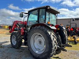 2021 Massey Ferguson 6713 Tractor w/ FL3723 Loader  125HP, Only 1,193 Hours