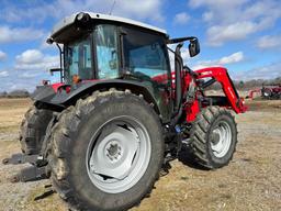 2021 Massey Ferguson 6713 Tractor w/ FL3723 Loader  125HP, Only 1,193 Hours