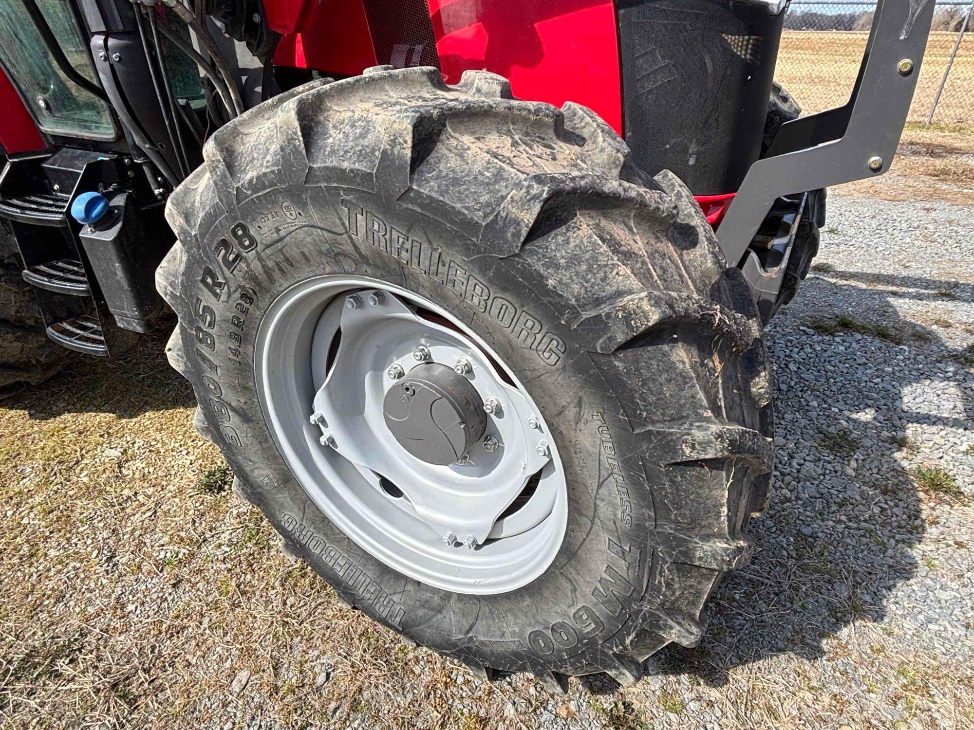 2021 Massey Ferguson 6713 Tractor w/ FL3723 Loader  125HP, Only 1,193 Hours