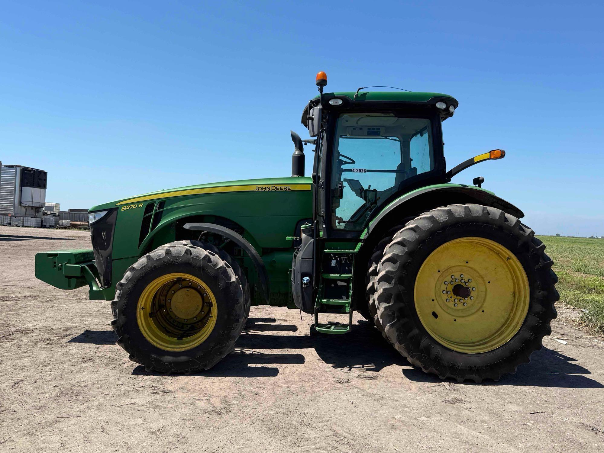 2019 John Deere 8270R Tractor  Duals, GPS Ready, 8039 Hours  Field Proven and Work Ready