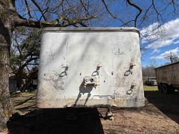 1973 Timpte 40-Foot Hopper Bottom Grain Trailer - Leaf Spring Suspension and Well-Maintained Tarp