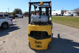 2017 Yale GLC050VX 3,500 lb LPG Forklift  Powershift, Aux Hydraulics