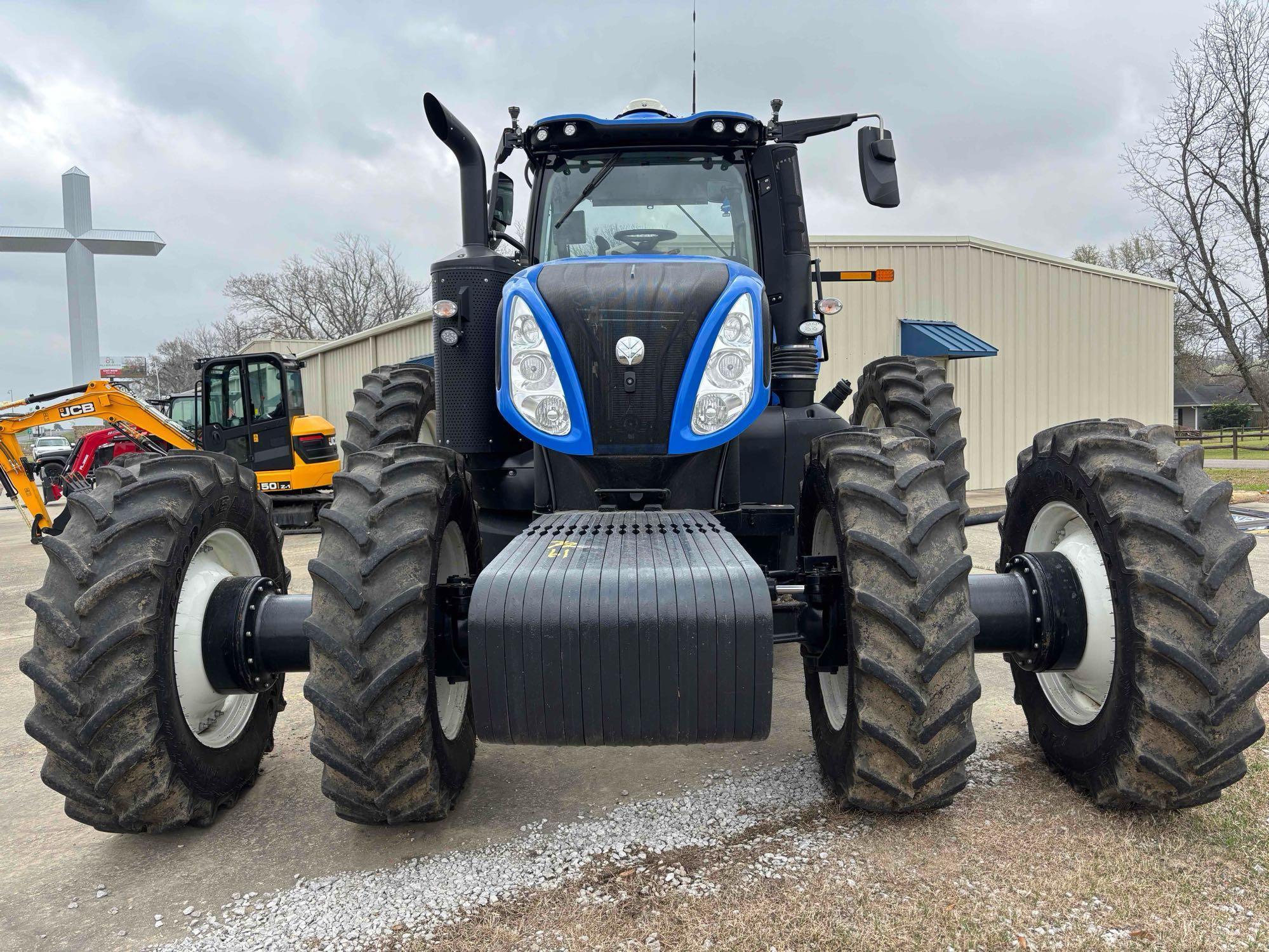 2023 New Holland T8.410 PowerShift  GPS Ready, Ultra Low Hours, Fully Loaded!
