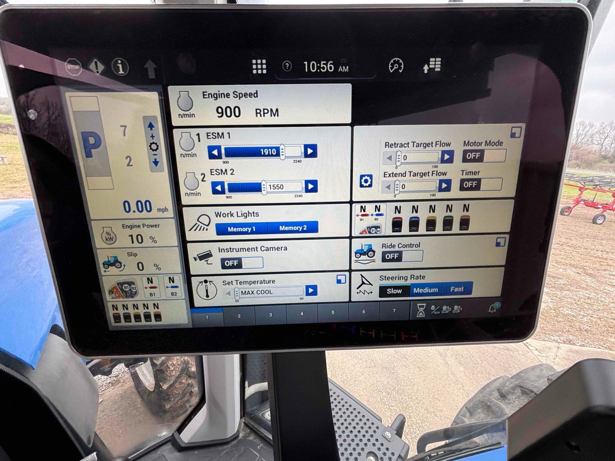 2023 New Holland T8.410 PowerShift  GPS Ready, Ultra Low Hours, Fully Loaded!