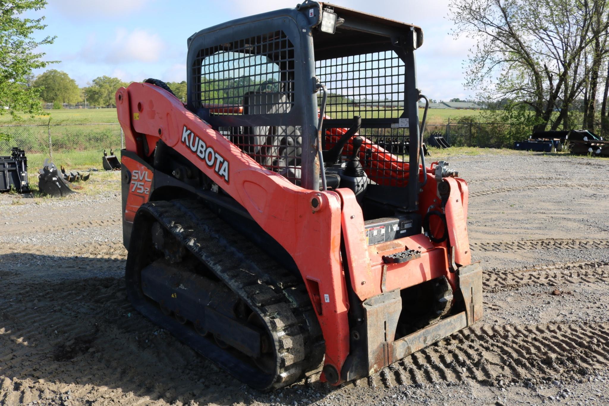 2018 Kubota SVL75-2 75HP Track Loader
