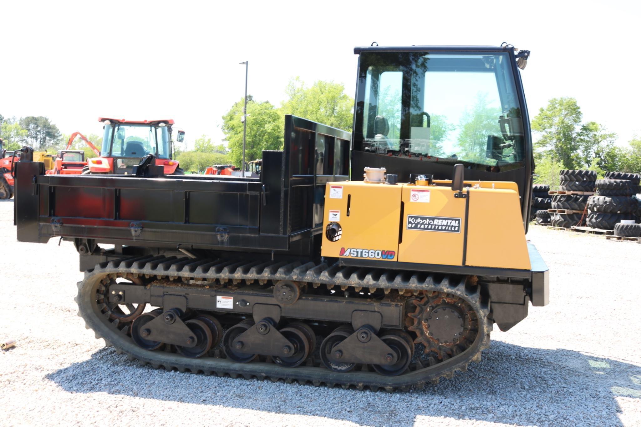 2022 MST 660VD Tracked Dump Truck  Only 30 Hours